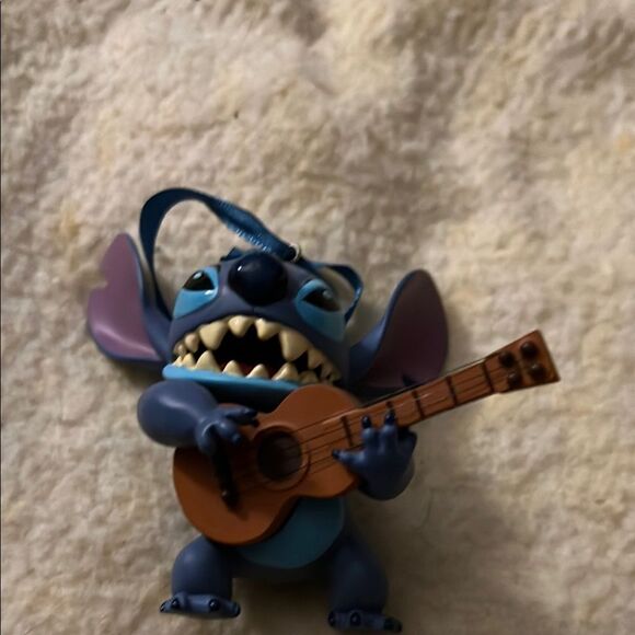 Stitch Guitar Playing ornament - Picture 1 of 5